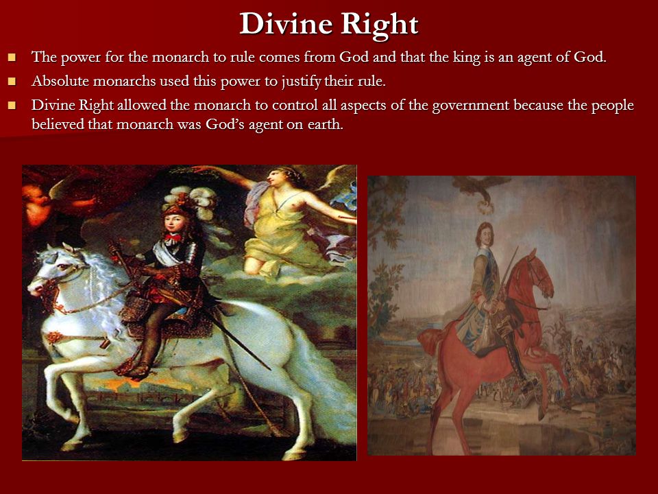 Divine right of kings